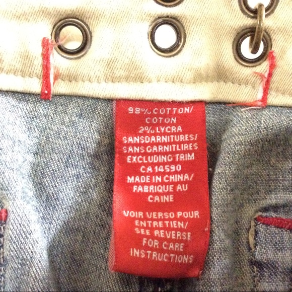 Blue One retro flare jeans with panel inserts - Picture 14 of 14